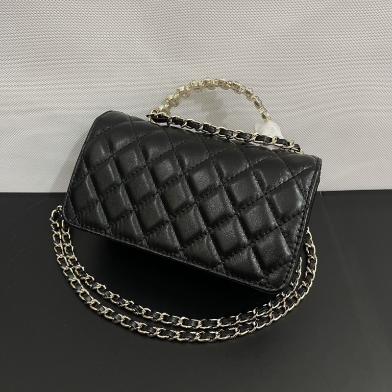 Ch**el top handle bags